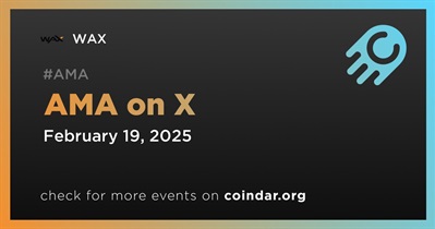 WAX to Hold AMA on X on February 19th