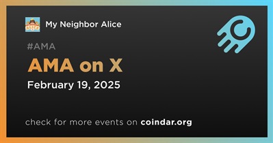 My Neighbor Alice to Hold AMA on X on February 19th
