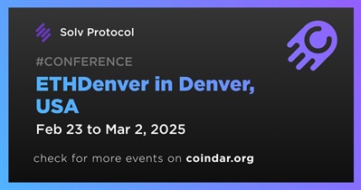 Solv Protocol to Participate in ETHDenver in Denver on February 23rd