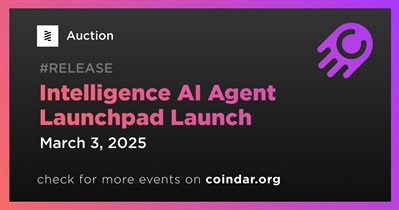 Auction to Release Intelligence AI Agent Launchpad on March 3rd