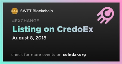 Listing on CredoEx