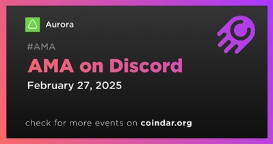 Aurora to Hold AMA on Discord on February 27th