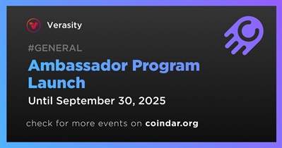 Verasity to Launch Ambassador Program in Q3