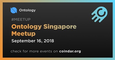 Ontology Singapore Meetup