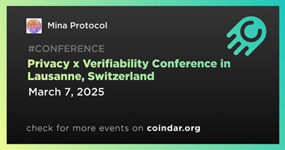 Mina Protocol to Participate in Privacy x Verifiability Conference in Lausanne on March 7th