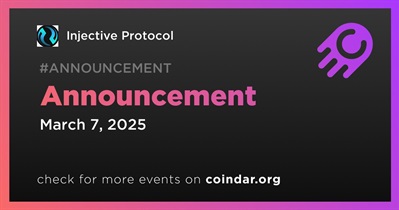 Injective Protocol to Make Announcement on March 7th