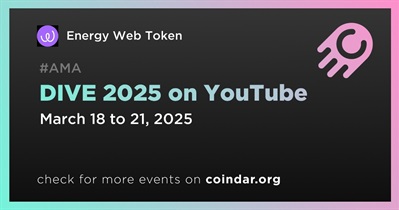 Energy Web Token to Hold DIVE 2025 on YouTube on March 18th