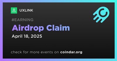 UXLINK to Start Airdrop Claim Process on April 18th