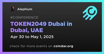 Alephium to Participate in TOKEN2049 Dubai in Dubai on April 30th