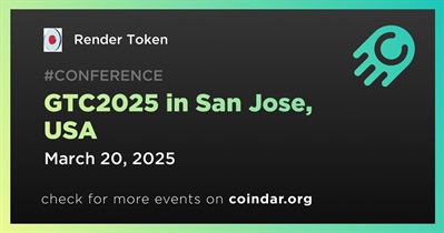 Render Token to Participate in GTC2025 in San Jose on March 20th