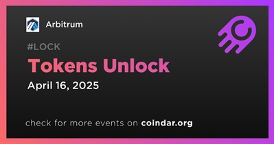 2.01% of ARB Tokens Will Be Unlocked on April 16th
