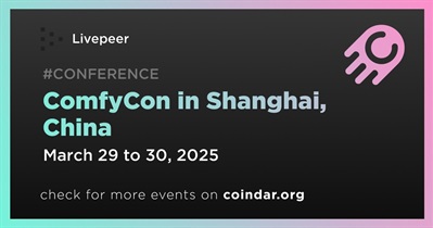 Livepeer to Participate in ComfyCon in Shanghai on March 29th