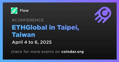Flow to Participate in ETHGlobal in Taipei on April 4th