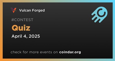 Vulcan Forged to Host Quiz