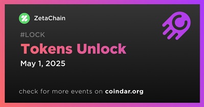 5.67% of ZETA Tokens Will Be Unlocked on May 1st
