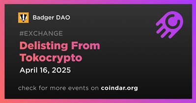 Badger DAO to Be Delisted From Tokocrypto on April 16th