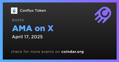 Conflux Token to Hold AMA on X on April 17th
