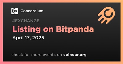 Concordium to Be Listed on Bitpanda on April 17th