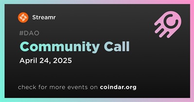 Streamr to Host Community Call on April 24th