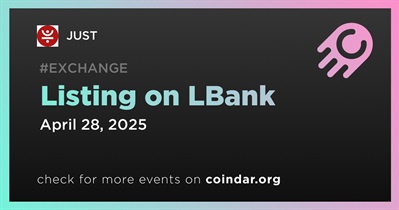 JUST to Be Listed on LBank