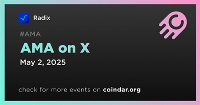 Radix to Hold AMA on X on May 2nd