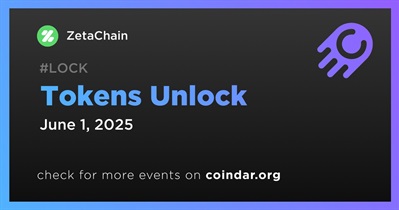 5.34% of ZETA Tokens Will Be Unlocked on June 1st