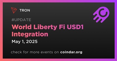 TRON to Be Integrated With World Liberty Fi USD1