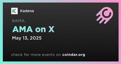 Kadena to Hold AMA on X on May 13th