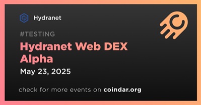 Hydranet to Release Hydranet Web DEX Alpha on May 23rd