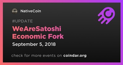 WeAreSatoshi Economic Fork