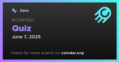 Zano to Host Quiz on June 7th