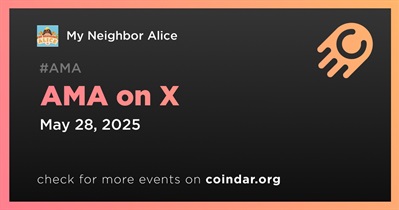 My Neighbor Alice to Hold AMA on X on May 28th