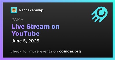 PancakeSwap to Hold Live Stream on YouTube on June 5th