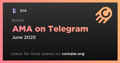 DIA to Hold AMA on Telegram in June