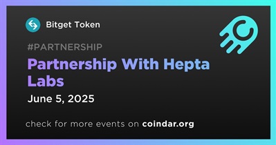 Bitget Token Partners With Hepta Labs