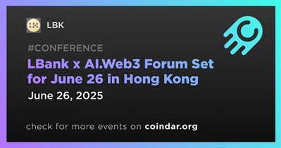 LBank x AI.Web3 Forum Set for June 26 in Hong Kong