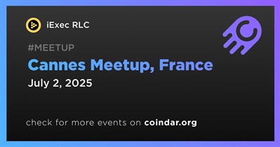 iExec RLC to Host Meetup in Cannes on July 2