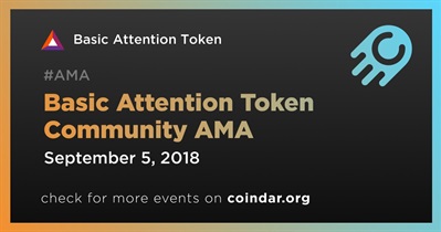 Basic Attention Token Community AMA