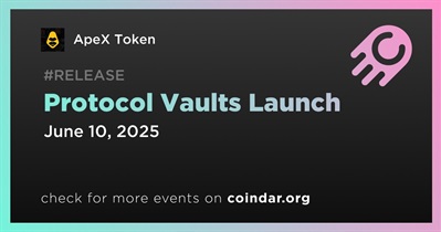 ApeX to Release Protocol Vaults