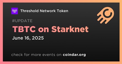 Threshold Network to Launch TBTC on Starknet