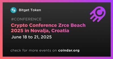 Bitget Token to Participate in Crypto Conference Zrce Beach 2025 in Novalja