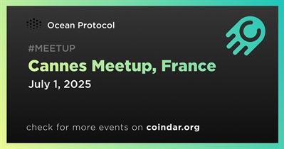 Ocean Protocol to Host Meetup in Cannes on July 1st