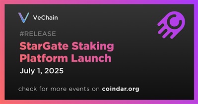 VeChain to Release StarGate Staking Platform on July 1st