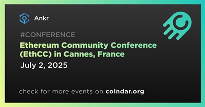Ankr to Participate in Ethereum Community Conference (EthCC) in Cannes on July 2nd