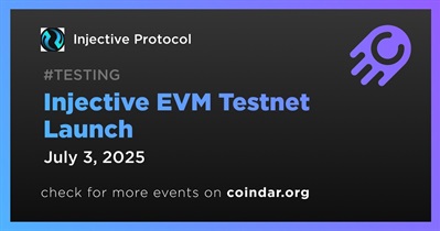Injective Protocol to Release Injective EVM Testnet on July 3rd