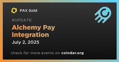 PAX Gold to Be Integrated With Alchemy Pay
