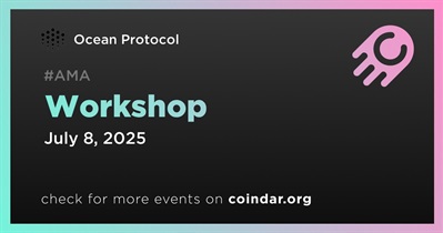 Ocean Protocol to Host Workshop on July 8th