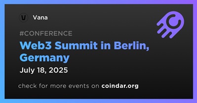 Vana to Participate in Web3 Summit in Berlin on July 18th