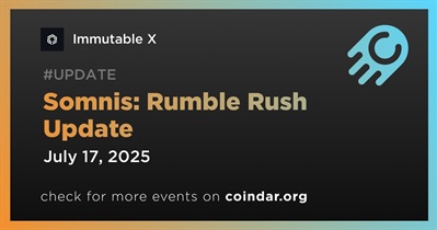 Immutable X to Release Somnis: Rumble Rush Update on July 17th