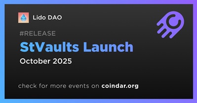 Lido to Launch StVaults on Mainnet in October